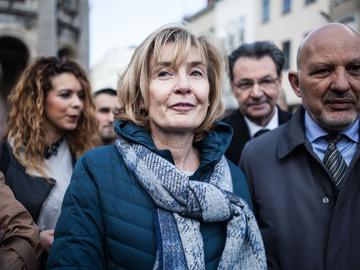 Françoise Schepmans MR burgemeester Sint-Jans-Molenbeek herdenking aanslagen Brussel 22 maart 2016