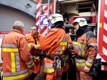 Brandweer pompiers hulpdiensten Beenhouwersstraat