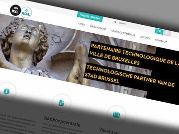 vzw Gial website informatica technologische partner Stad Brussel