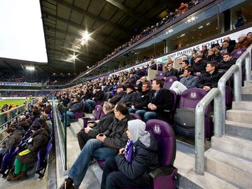 Constant Vanden Stockstadion RSC Anderlecht voetbal tribune RSCA Astridpark