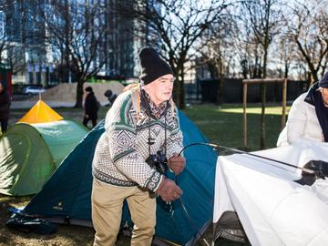 Human Wave for solidarity and humanity solidariteit vluchtelingen asiel migratie solidariteit burgerplatform platform maximiliaanpark