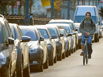 parkeerplaatsen parking parkeren fietser mobiliteit
