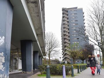 Sociale woningen woontoren woonblokken Sint-Jans-Molenbeek