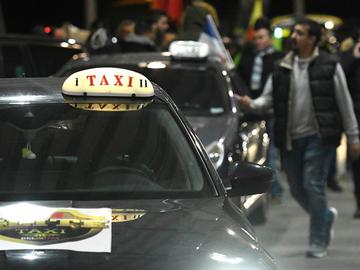 27-03-2018  Internationaal protest van taxichauffeurs tegen UBER 2