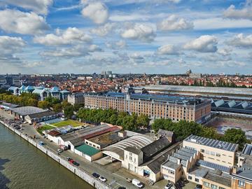 Thurn & Taxis Tour & Taxis Havenlaan Sint-Jans-Molenbeek kanaal Brussel-Charleroi