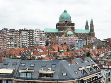 basiliek koekelberg elisabethpark religie kerk stadszicht panorama