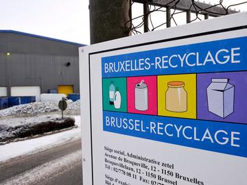 sorteercentrum Vorst recyclage recyclagepark Brussel afval afvalverwerking sorteren Net Brussel