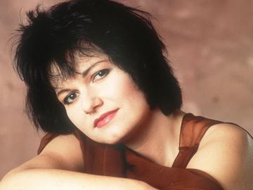 Chanteuse zangeres Maurane in 1992
