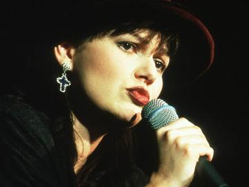 Chanteuse zangeres Maurane in 1994