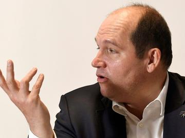 Philippe Close (PS), burgemeester Brussel-Stad