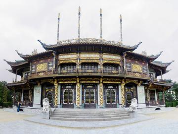 Het Chinees paviljoen van Leopold II in Laken