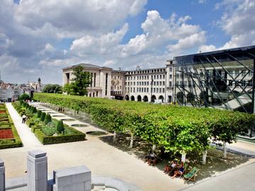 Kunstberg Mont des arts Albertina bibliotheek