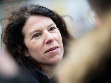 Bianca Debaets staatssecretaris voor verkeersveiligheidsbeleid, informatica en digitalisering en en dierenwelzijn