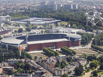 Koning Boudewijnstadion Heizel voetbalstadion KBVB