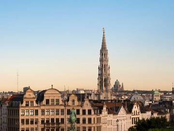 panorama stadhuis basiliek koekelberg Albert I kunstberg standbeeld