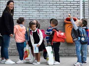 3 september 2018: eerste schooldag in Brussel