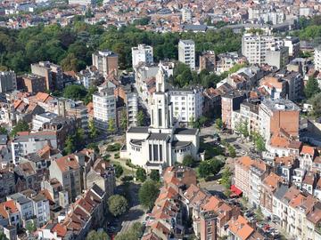 Vorst Hoogte 100 altitude cent luchtbeeld