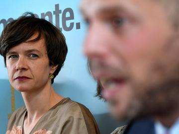 Cieltje Van Achter en Theo Francken (N-VA)