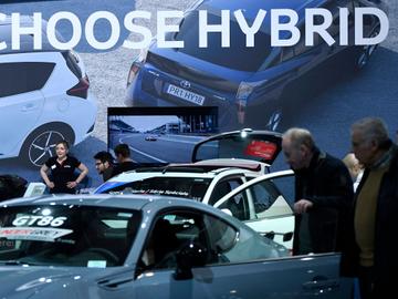 Hybride auto's op het 94ste Autosalon van Brussel