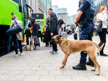 Politiezone Evere-Schaarbeek-Sint-Joost-ten-Node: patrouille met honden