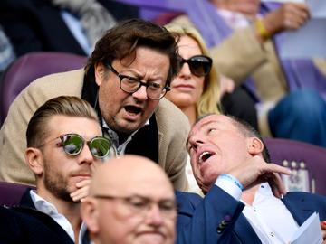 Marc Coucke, voorzitter, en Luc Devroe, general manager van RSC Anderlecht