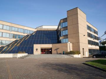 De hoofdzetel Koninklijke Belgische Voetbalbond (KBVB) aan de Houba-de Strooperlaan in Laken