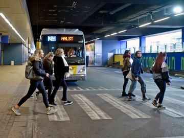 De Lijn halte Noordstation Brussel-Noord