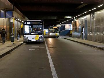 De Lijn halte Noordstation Brussel-Noord