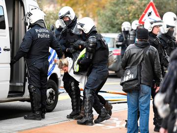 Betoging van de Gele Hesjes in Brussel