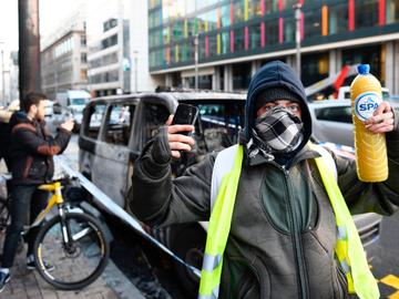 De rust keert weer na de uit de hand gelopen manifestatie van de Gele hesjes in Brussel