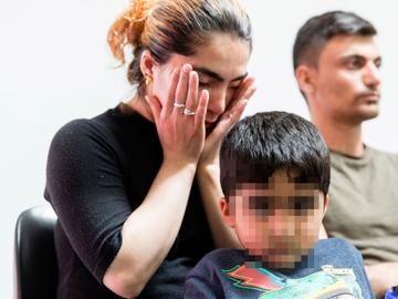 De ouders van Mawda in de rechtbank in mei 2018