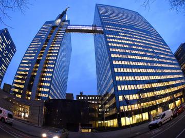 De hoofdzetel van Proximus aan de Albert II-laan