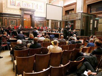 Het assisenproces van verachten Nemmouche en Bendrer, verdachten van de aanslag in het Joods Museum