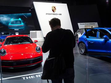 Porsche op het Autosalon 2018 