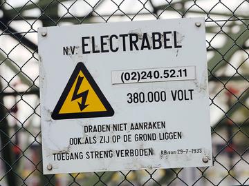 De thermische centrale van Engie Electrabel in Drogenbos