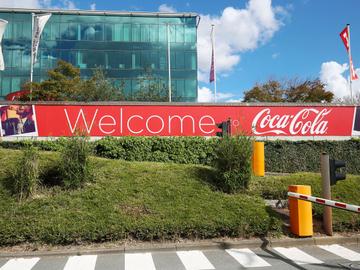 De hoofdzetel van Coca-Cola aan de Bergensesteenweg in Anderlecht