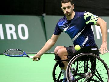 Rolstoeltennisser Joachim Gerard