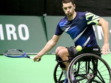 Rolstoeltennisser Joachim Gerard