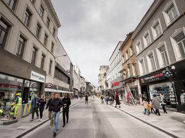 De heraangelegde Elsensesteenweg