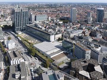 De Financietoren en het Rijksadministratief centrum (RAC) aan de Pachecolaan
