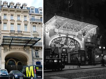 Het huidige hotel Marivaux was vroeger Cinema Marivaux