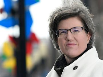 Catherine Moureaux (PS), burgemeester van Sint-Jans-Molenbeek