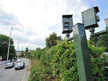 Snelheidscontrole met flitspalen in Brussel