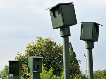 Snelheidscontrole met flitspalen in Brussel