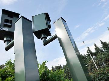 Snelheidscontrole met flitspalen in Brussel