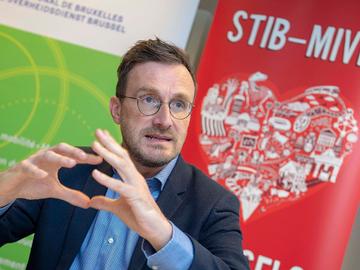 Pascal Smet (SPA), Brussels Minister van Mobiliteit
