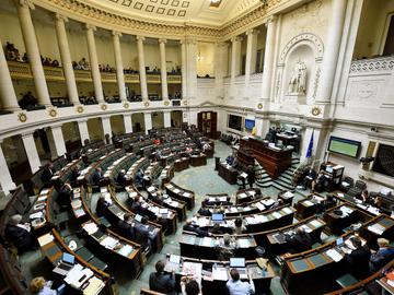 Plenaire zitting Kamer Federaal Parlement