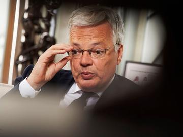 Didier Reynders, lijsttrekker MR voor de Federale Kamer