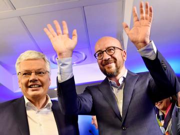 Federale, Vlaams en Europese verkiezingen van 26 mei 2019: Didier Reynders en Charles Michel (MR)