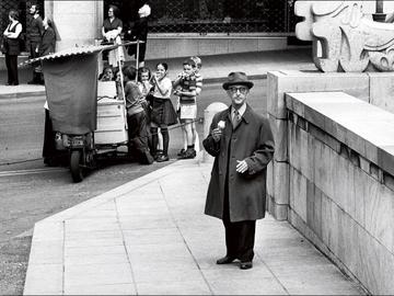 IJskraam in Brussel op 20 mei 1971